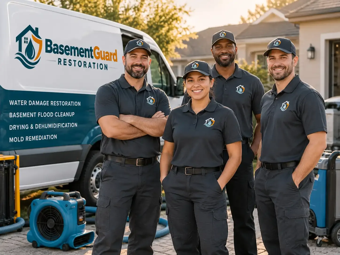 Basement Water Damage Restoration company in North Star, MI
